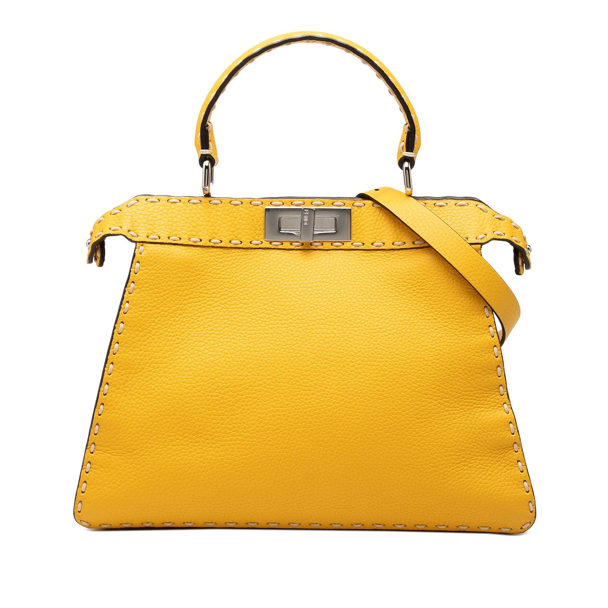 Fendi Calfskin Selleria Peekaboo ISeeU Satchel Size ONE SIZE - 1 Thumbnail