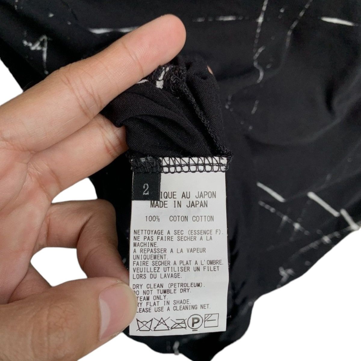 Y's × Y's for Men Y’s abstract Longsleeve shirt Size US M / EU 48-50 / 2 - 5 Thumbnail