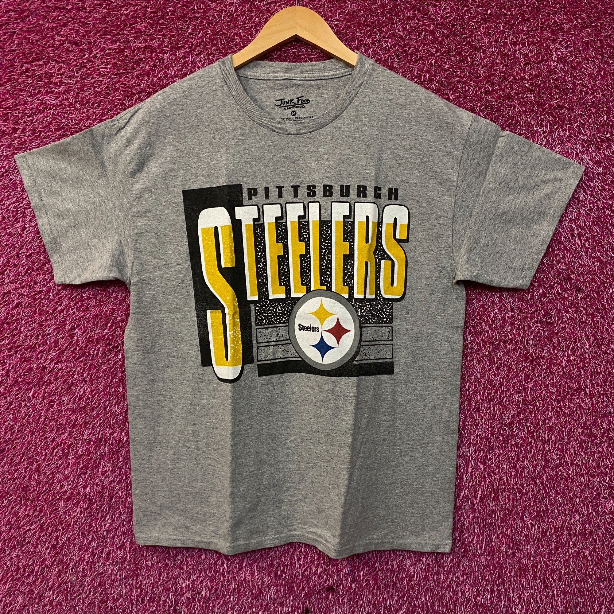 Junk Food NFL Franchise AFC North Pittsburgh Steelers Tshirt size Medi Size US M / EU 48-50 / 2 - 1 Thumbnail