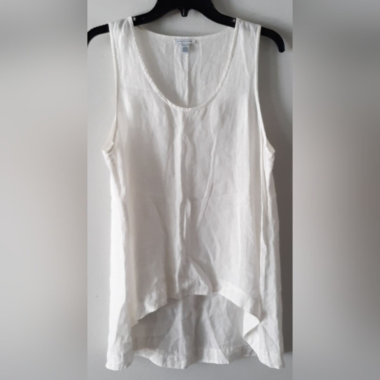 Saks Fifth Avenue Saks Fifth Avenue Linen Blouse Size M / US 6-8 / IT 42-44 - 2 Thumbnail