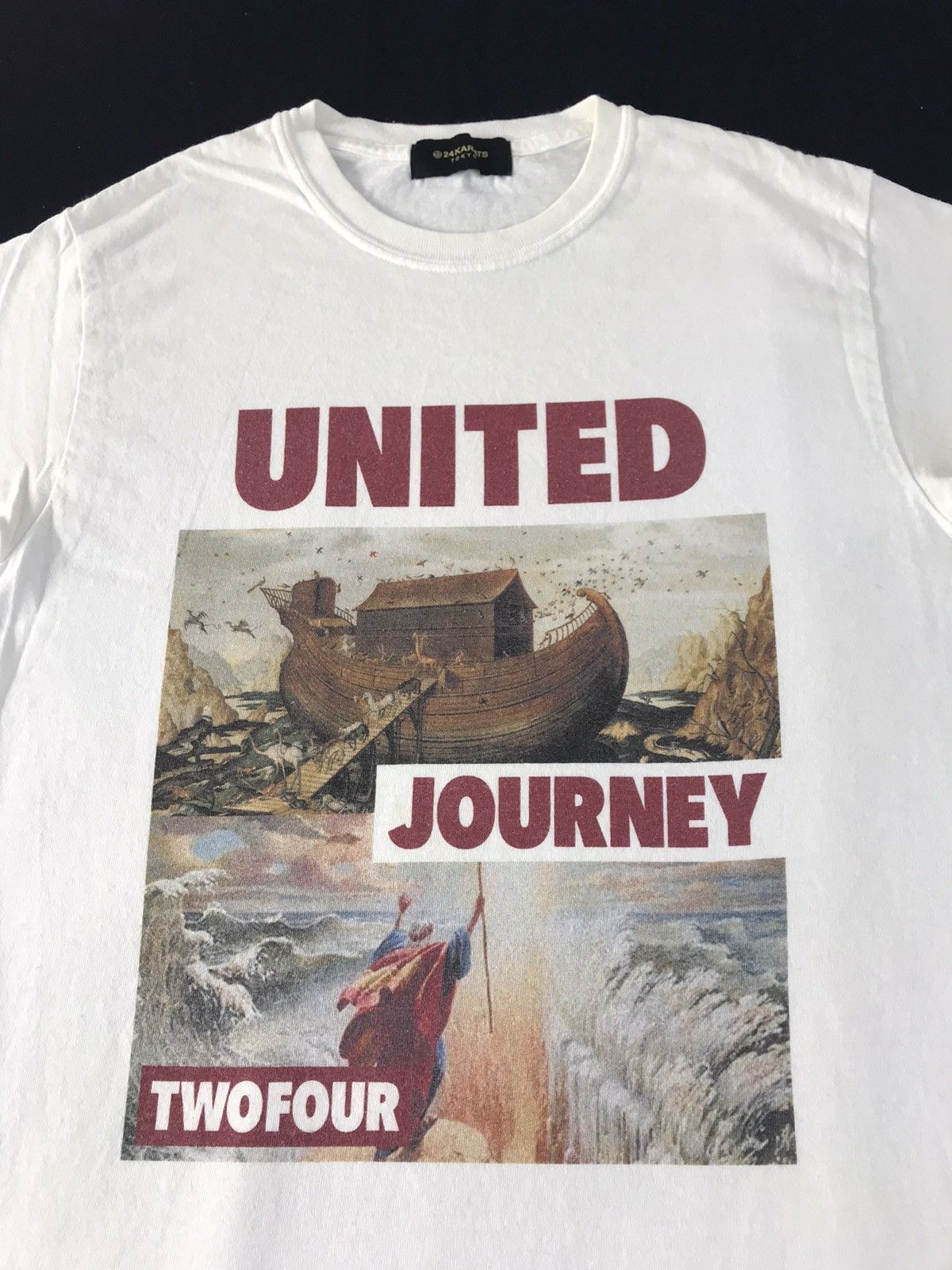 Japanese Brand 24 Karats Tokyo United Journey Noah’s Ark Moses Big Tee Size US S / EU 44-46 / 1 - 4 Thumbnail