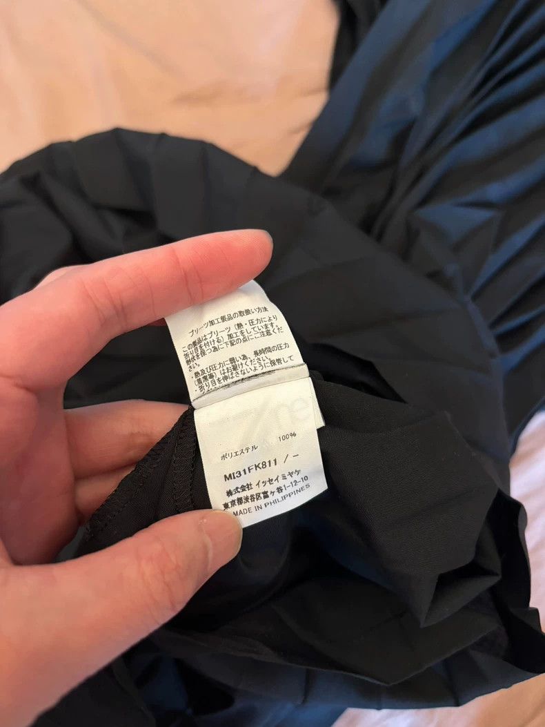 Other Issey Miyake size:one size Black short-sleeved shirt Size XS / US 0-2 / IT 36-38 - 4 Thumbnail