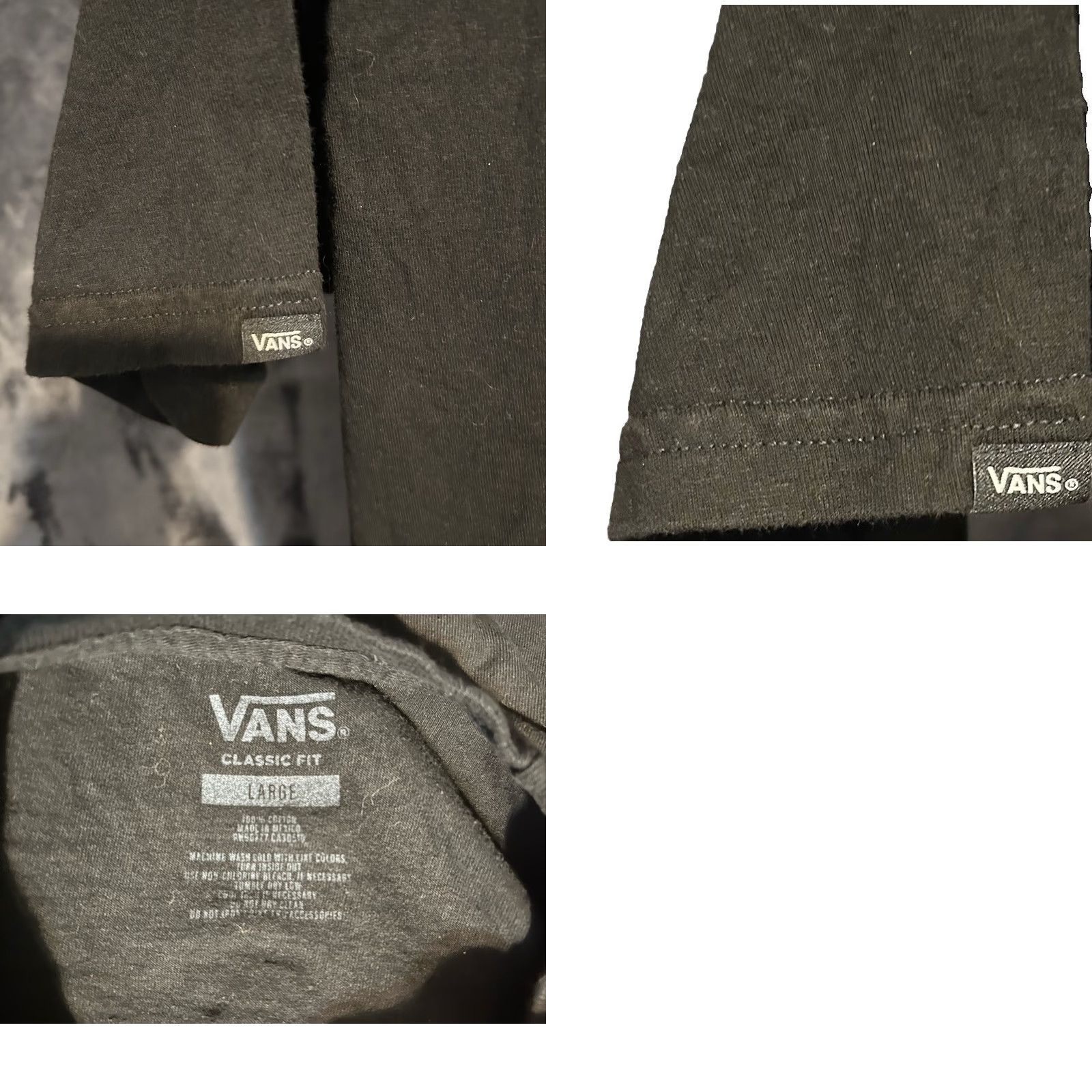 Vans VANS Shirt Men L Black Short Sleeve Graphic Tee Logo 66 Supply 2020 Off The Wall Size US L / EU 52-54 / 3 - 11 Thumbnail