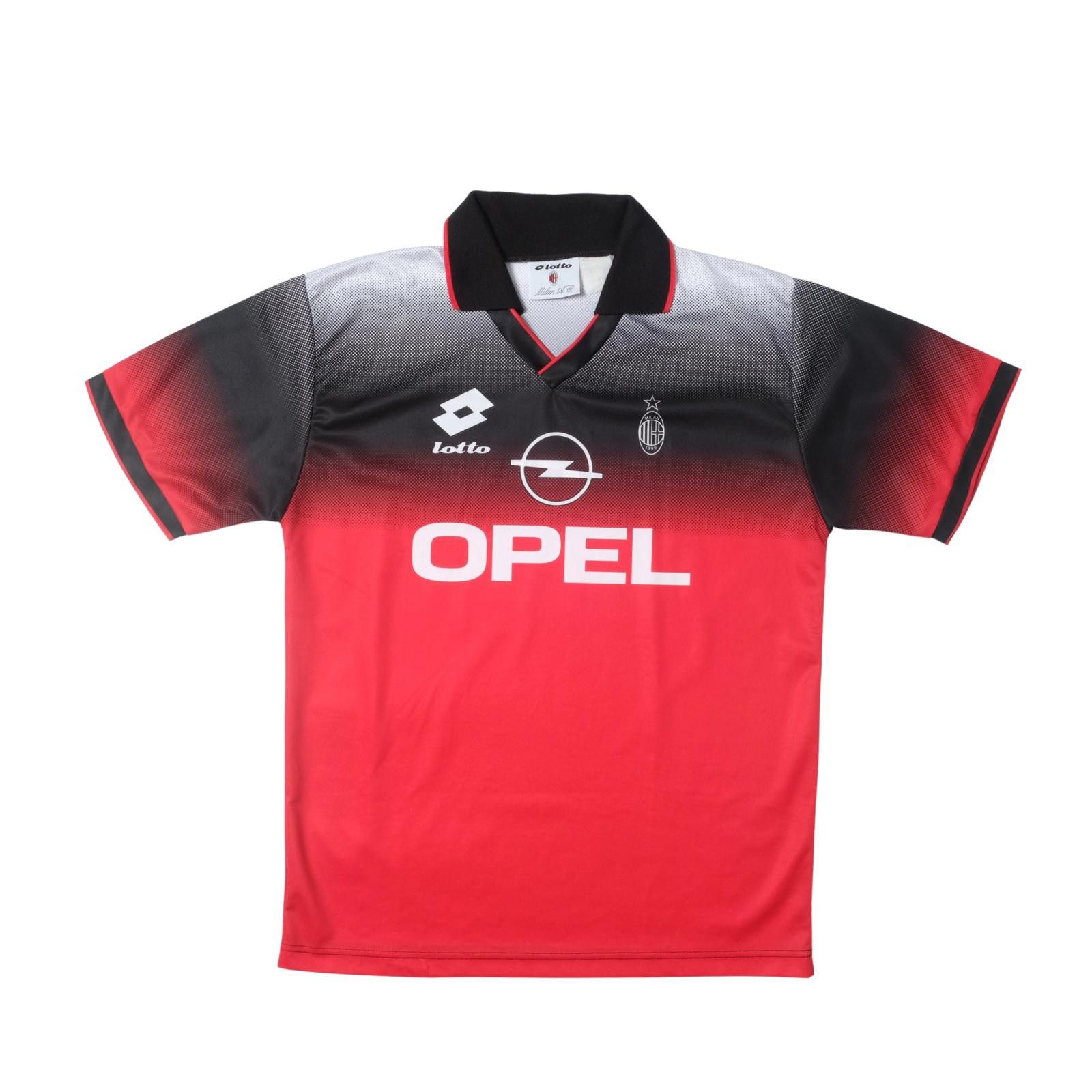 Lotto Sport 1996/97 AC Milan Training Shirt Lotto (L/XL) Size US L / EU 52-54 / 3 - 1 Thumbnail