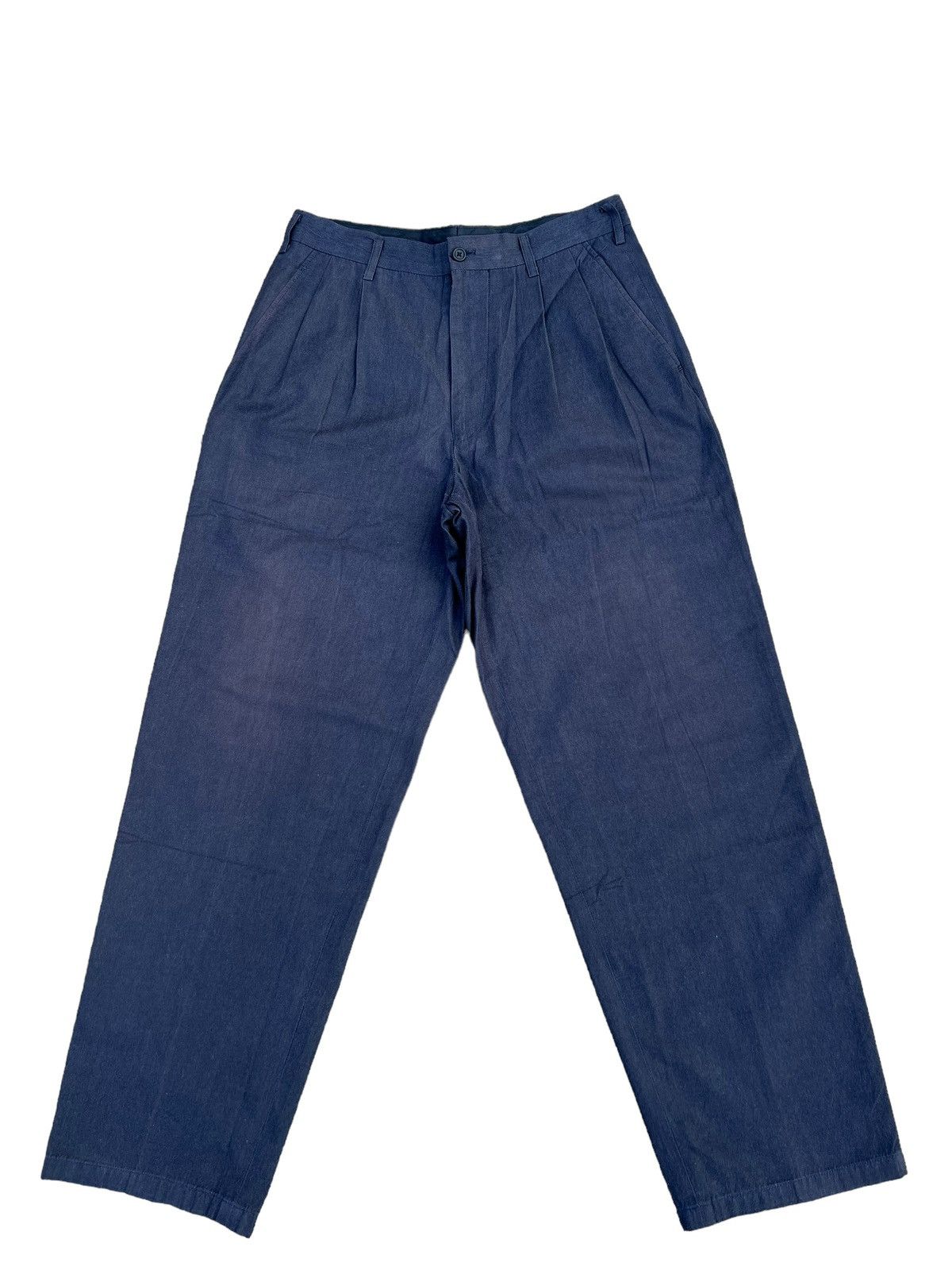 Y's for Men × Yohji Yamamoto 1994 A/W Yohji Yamamoto Y’s For Men Cotton Trouser Pant Size US 30 / EU 46 - 1 Thumbnail