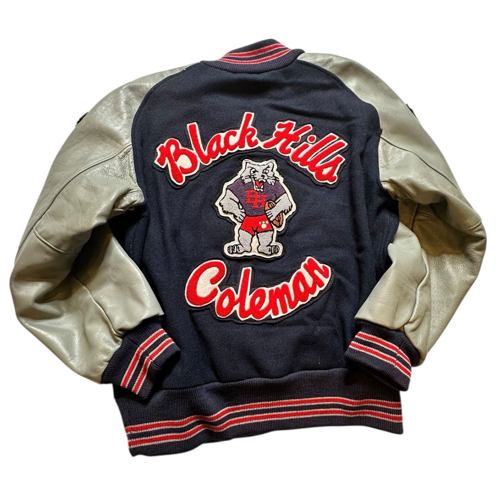 Skookum 2002 Vintage Huskies Letterman Varsity Bomber Wool Jacket Size US XL / EU 56 / 4 - 2 Thumbnail