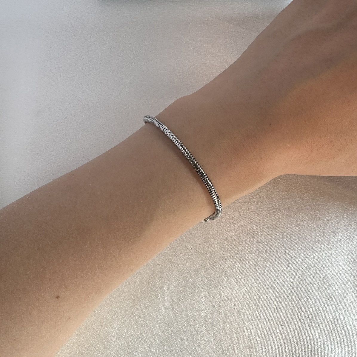 Other Adjustable Snake Bone Chain Bracelet for Men Women Size ONE SIZE - 5 Thumbnail