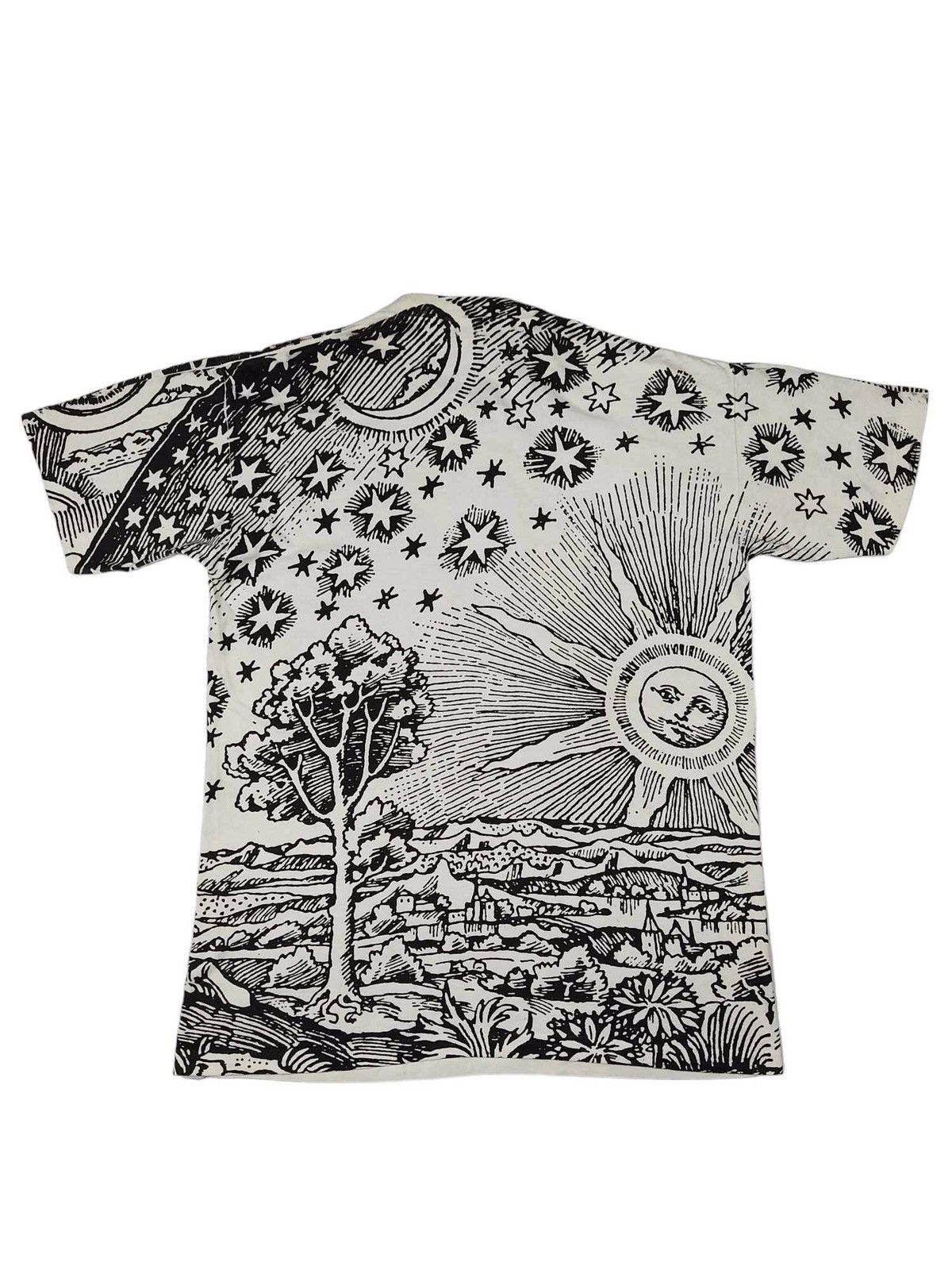 Arts & Science × Vintage Vintage Asylum All Over Print Tee T-Shirt Size US M / EU 48-50 / 2 - 9 Thumbnail