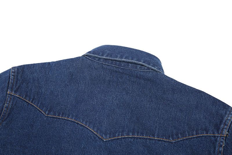 Japanese Brand Vintage Raw Classic Denim Shirt Size US XXL / EU 58 / 5 - 6 Thumbnail