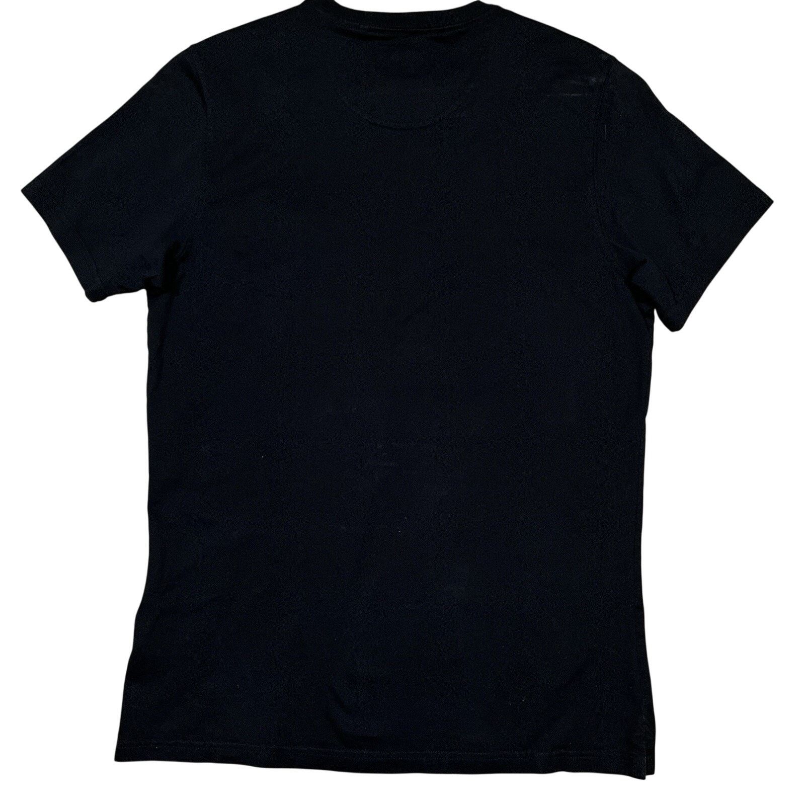 Barbour Barbour Tartan Pocket Trim Crewneck Short Sleeve Black Tee Size US M / EU 48-50 / 2 - 2 Thumbnail