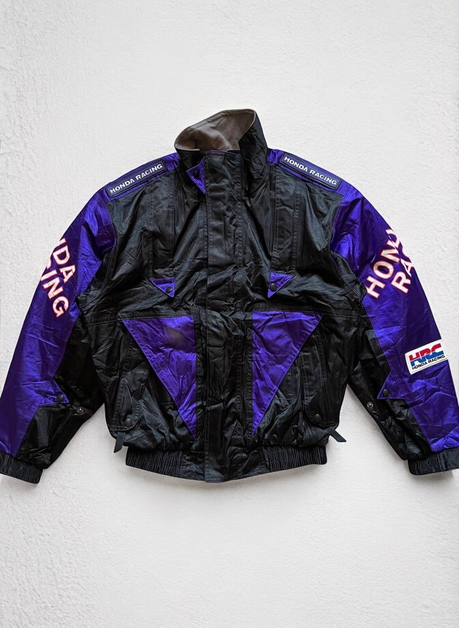 Honda × Japanese Brand VINTAGE HONDA HRC JAPAN MADE RACING JACKET BOMBER MOTO BIKE Size US M / EU 48-50 / 2 - 2 Thumbnail