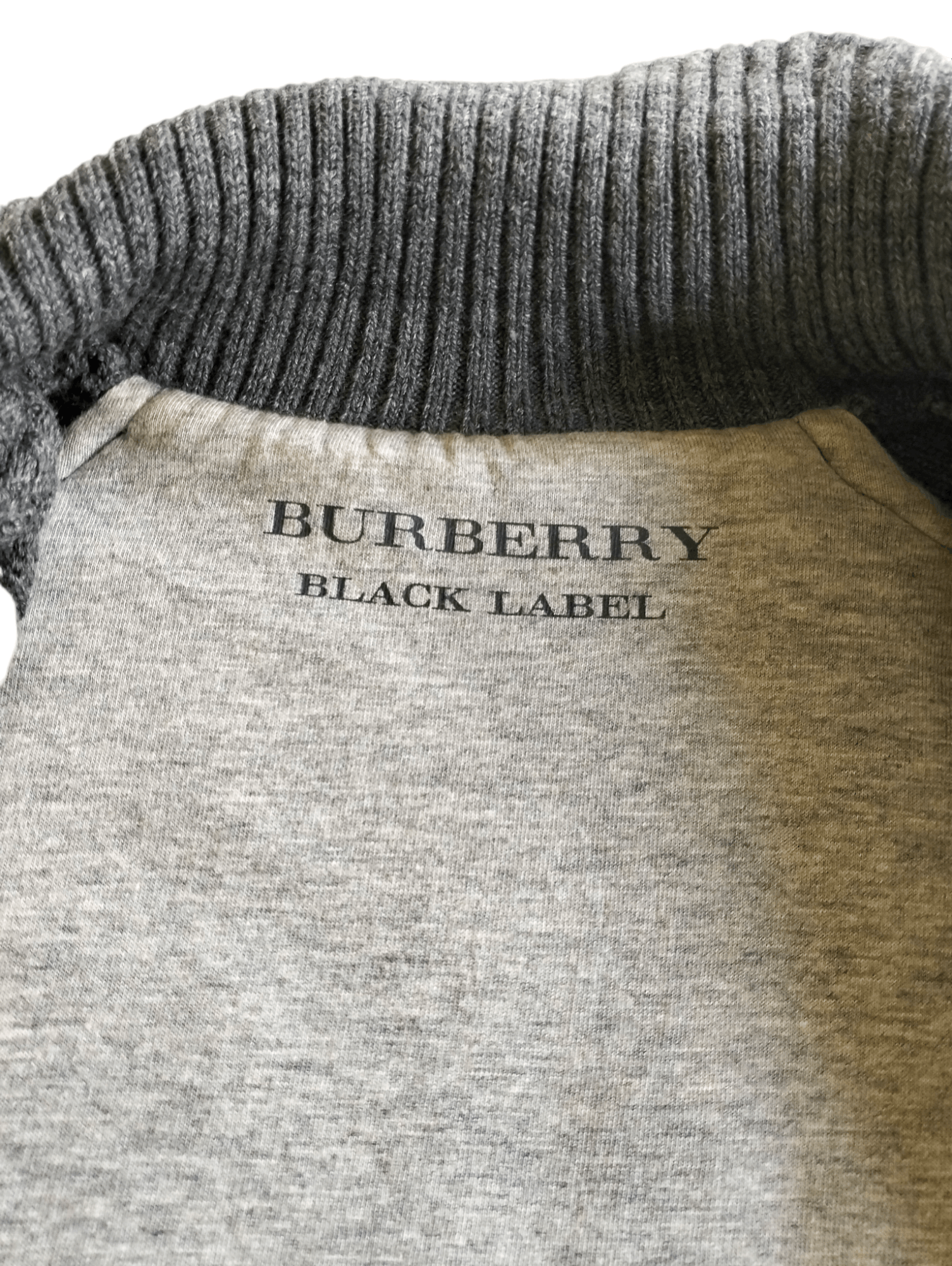 Burberry Burberry Black Label Wool Knit Sweater Zipper Jacket rare Size US M / EU 48-50 / 2 - 10 Thumbnail
