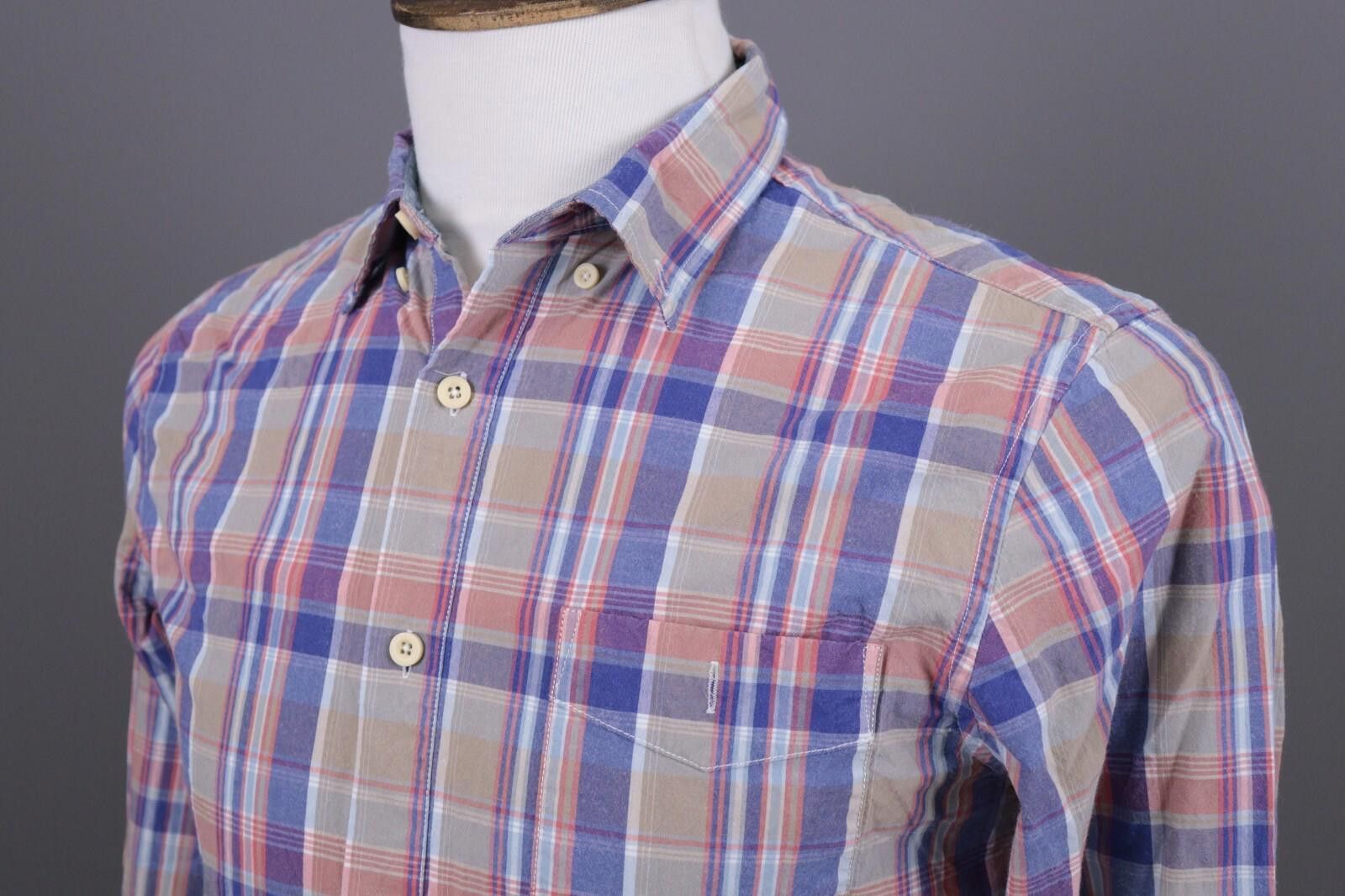 J.Lindeberg J. Lindeberg Multicolor Regular Fit Oxford Sleeve Shirt Sz S Size US XL / EU 56 / 4 - 9 Thumbnail