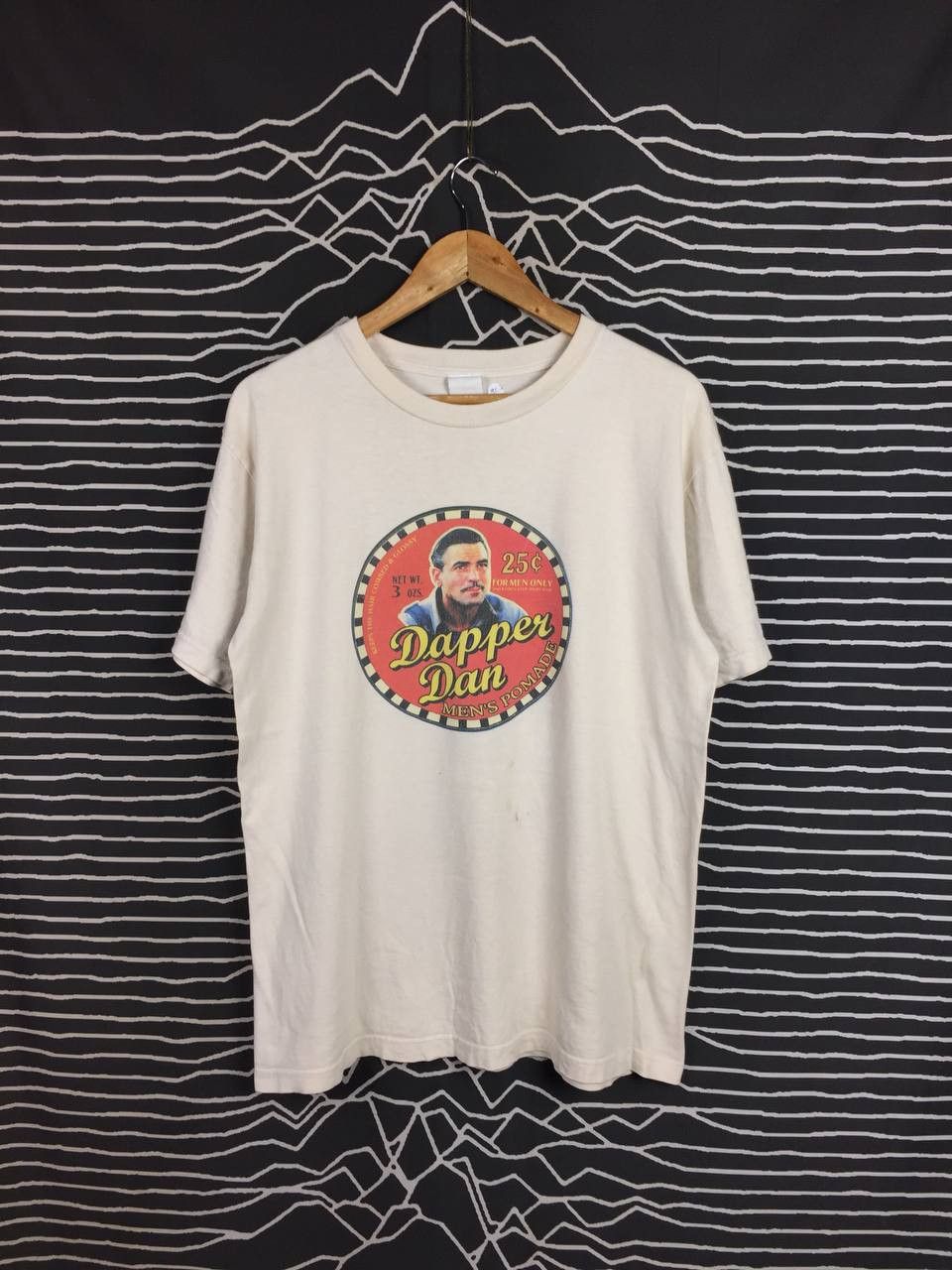 Vintage Vtg Dapper Dan Men's Pomade Pop Culture Promo Tee Size US M / EU 48-50 / 2 - 2 Thumbnail