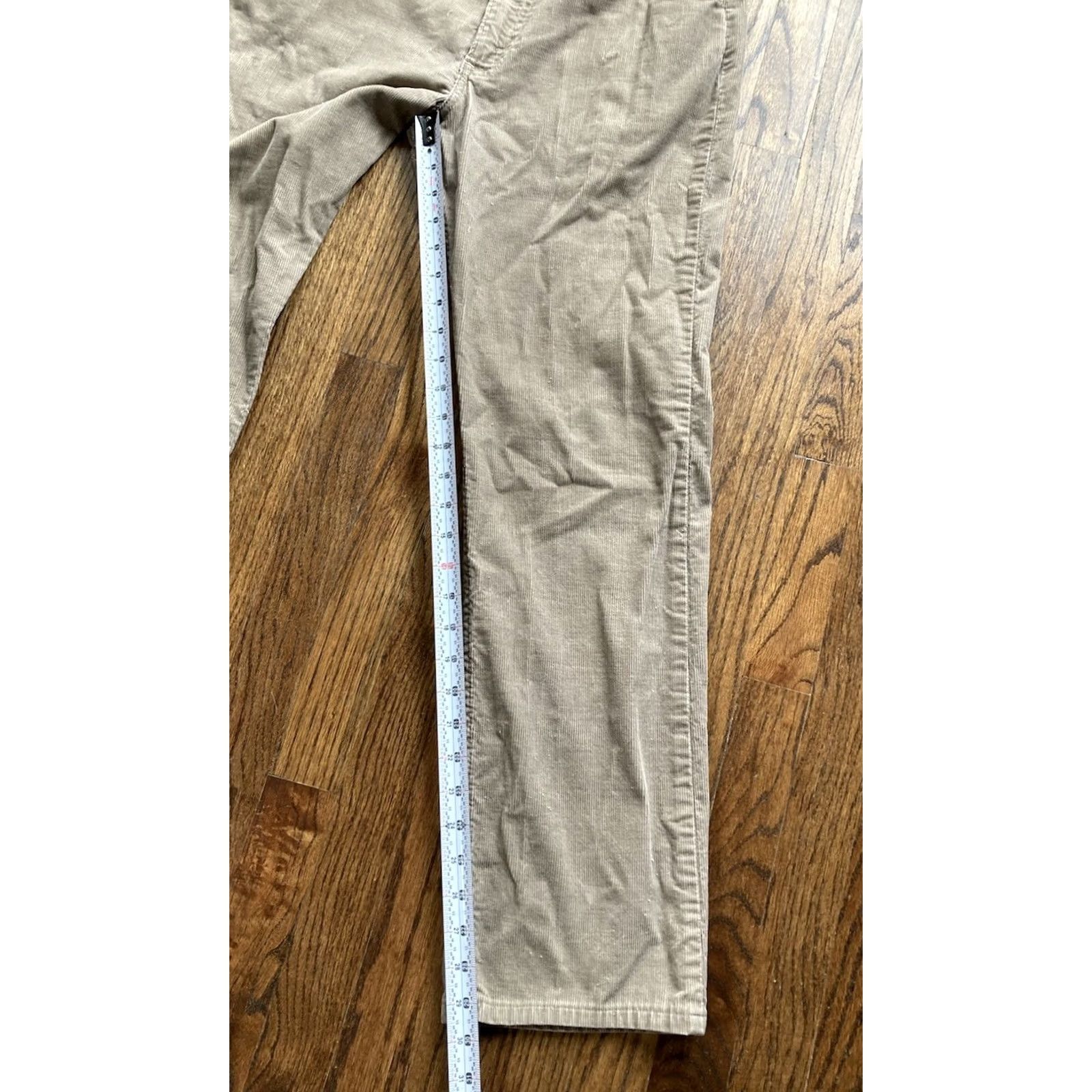 Levi's VINTAGE Levi's Pants Mens 33x32 Beige 519 USA Made 80s Corduroy Size US 33 - 3 Thumbnail