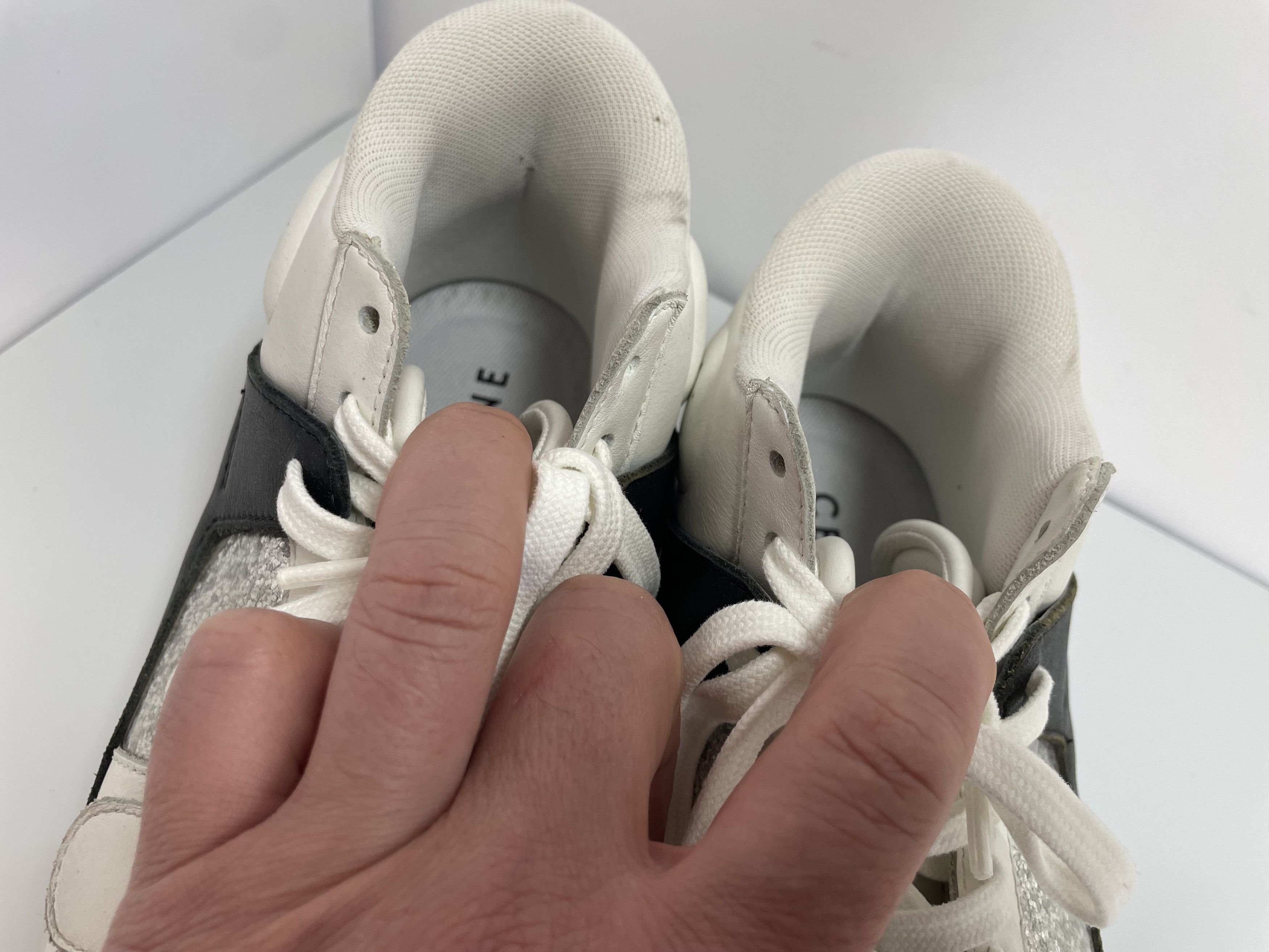Celine Celine leather sneakers Size US 10 / IT 40 - 3 Thumbnail