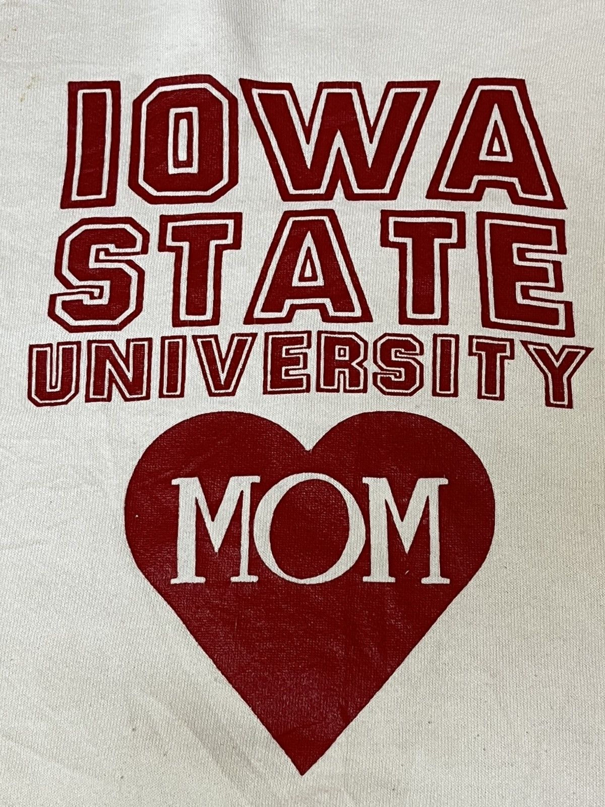 Vintage Vintage 80s IOWA STATE UNIVERSITY love mom pullover sweats Size US XL / EU 56 / 4 - 3 Thumbnail