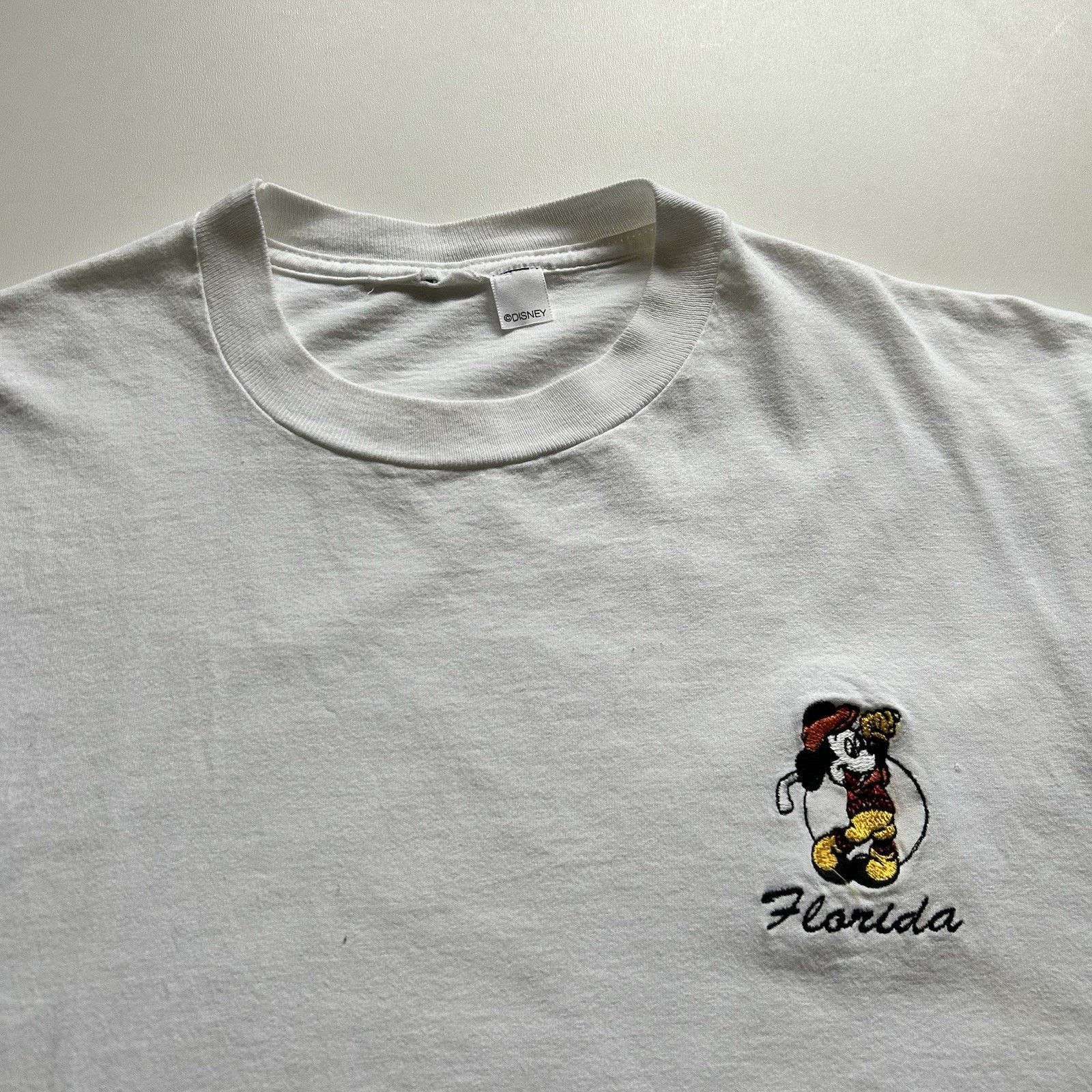 Disney Vintage Mickey Mouse Shirt Large Y2K Disney Golfing Florida Size US L / EU 52-54 / 3 - 2 Thumbnail