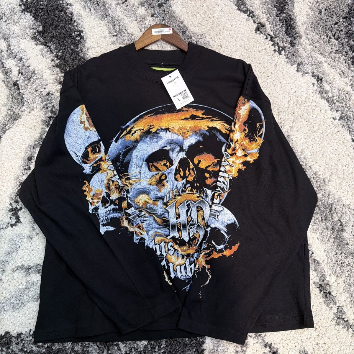 Cape Heights Heights District Graphic Long Sleeve Heights hell size L Size US L / EU 52-54 / 3 - 2 Thumbnail