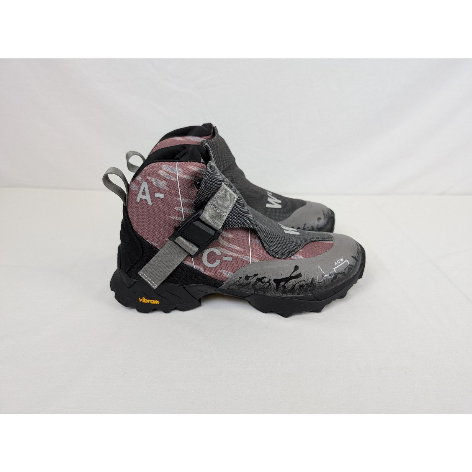 A-COLD-WALL* × ROA o1rshd1 Andreas Buckle ACW Boots in Burnt Red/Black Size US 10 / EU 43 - 10 Thumbnail