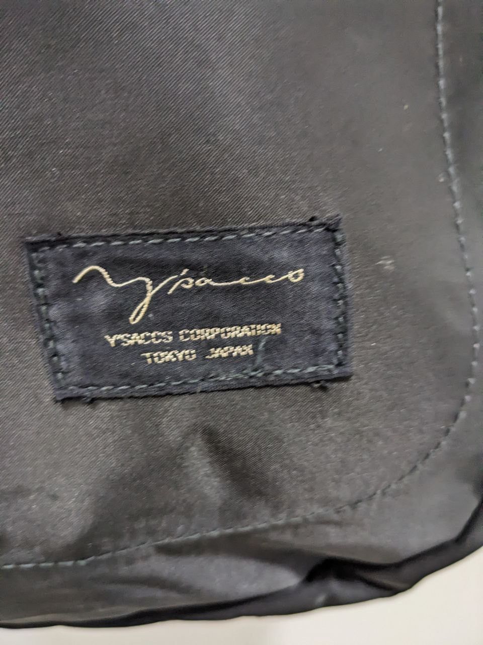 Yohji Yamamoto YOHJI Y’SACC POUR HOMME BOSTON HAND CARRY ELEGANT BAG Size ONE SIZE - 3 Thumbnail