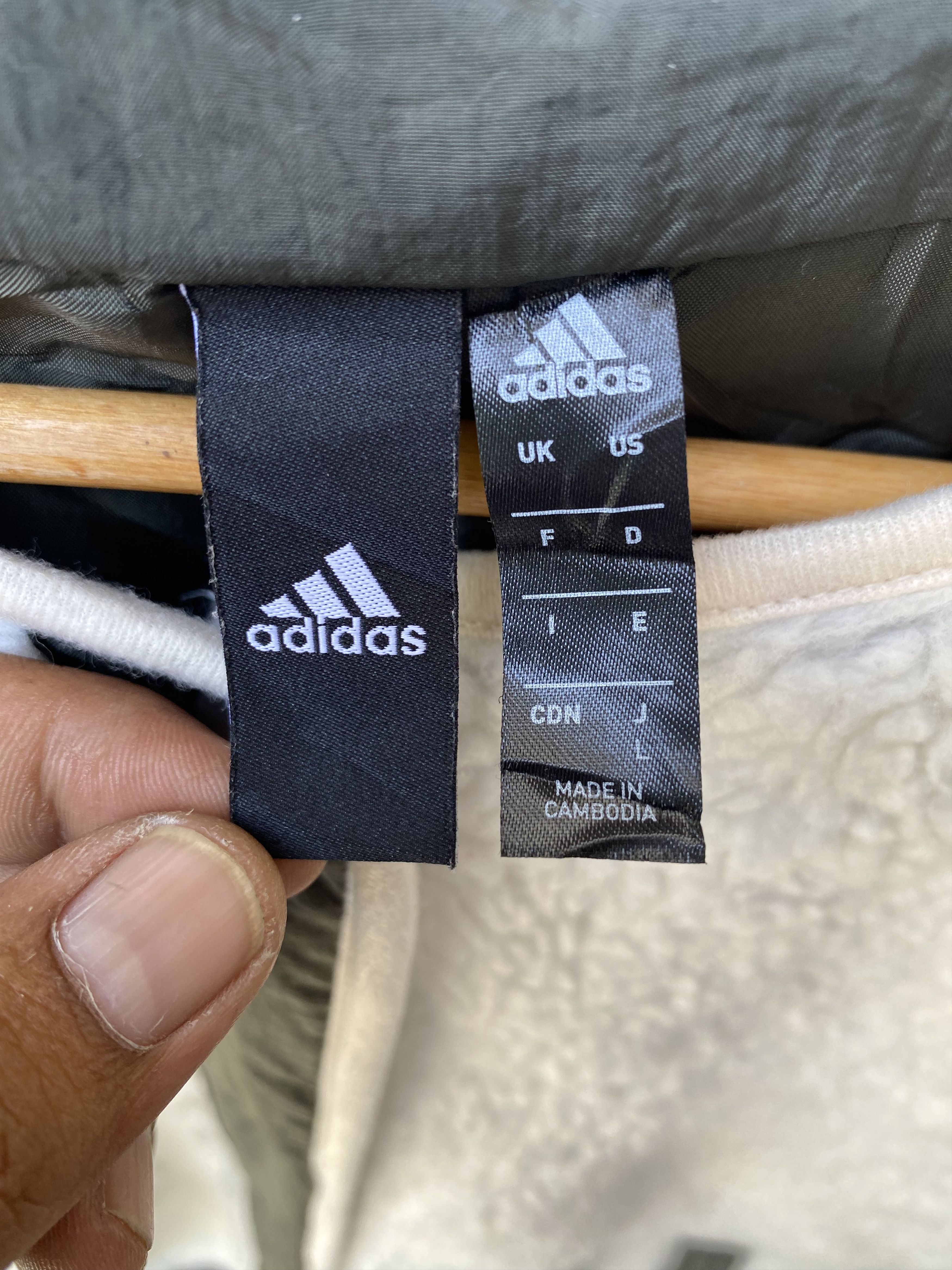 Adidas AWV002 Adidas Fleece Long Jacket Size US M / EU 48-50 / 2 - 11 Thumbnail
