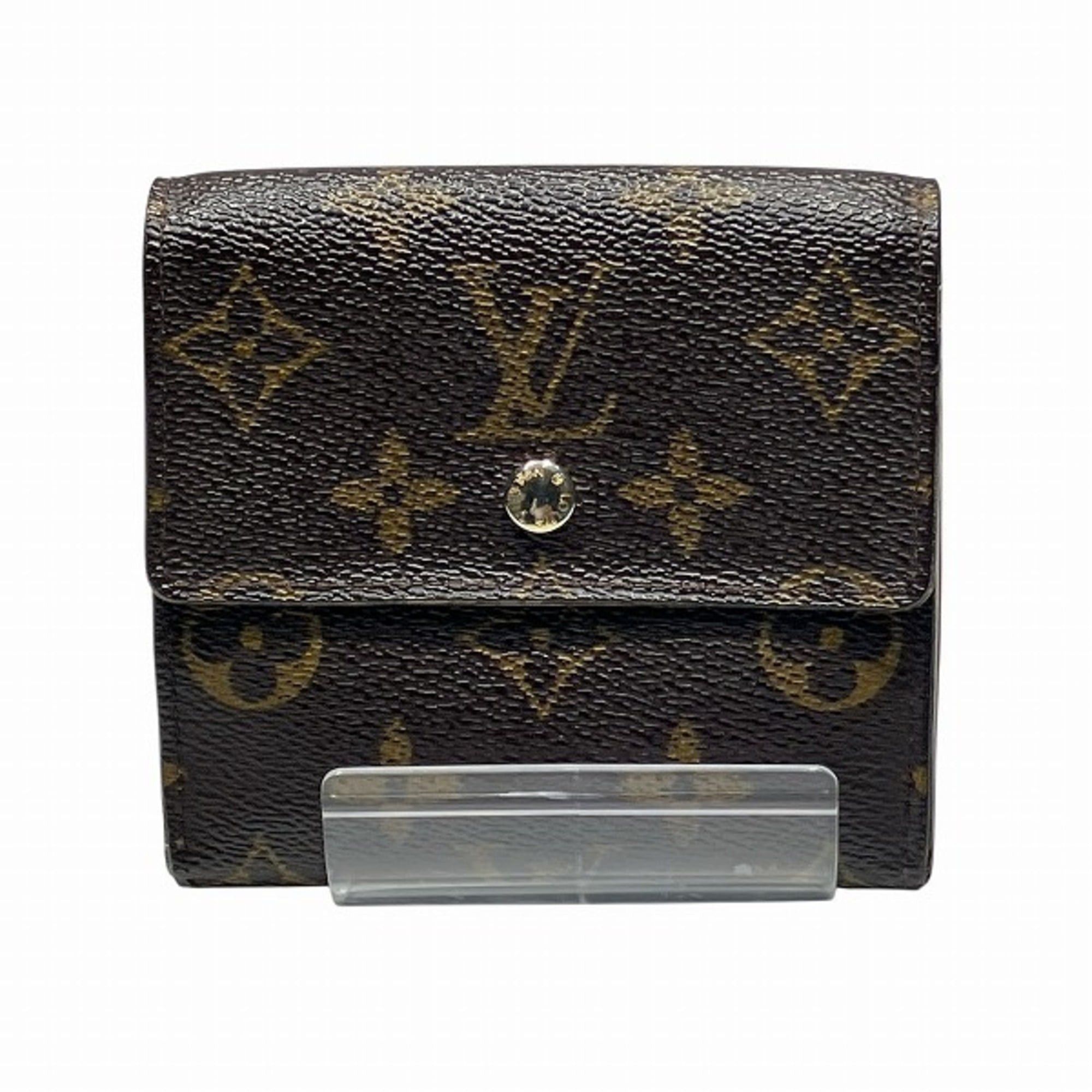 Louis Vuitton Louis Vuitton Monogram Portemonnaie Billet Carte Credit M61652 Tri-fold Wallet for Men and Women Size ONE SIZE - 1 Thumbnail
