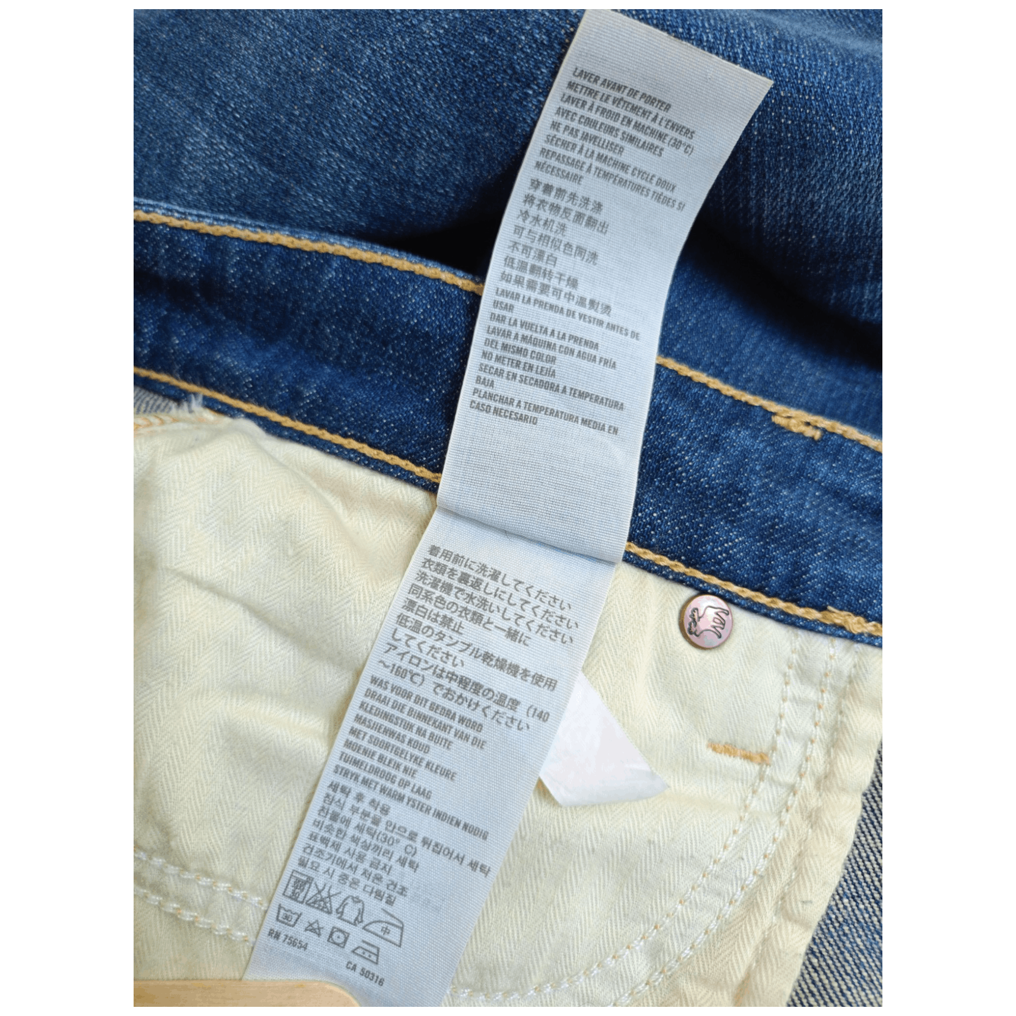 Abercrombie & Fitch × Vintage Abercrombie & Fitch Classic Boot Cut Jeans Vintage Denim Size 25" / US 0 / IT 36 - 18 Thumbnail
