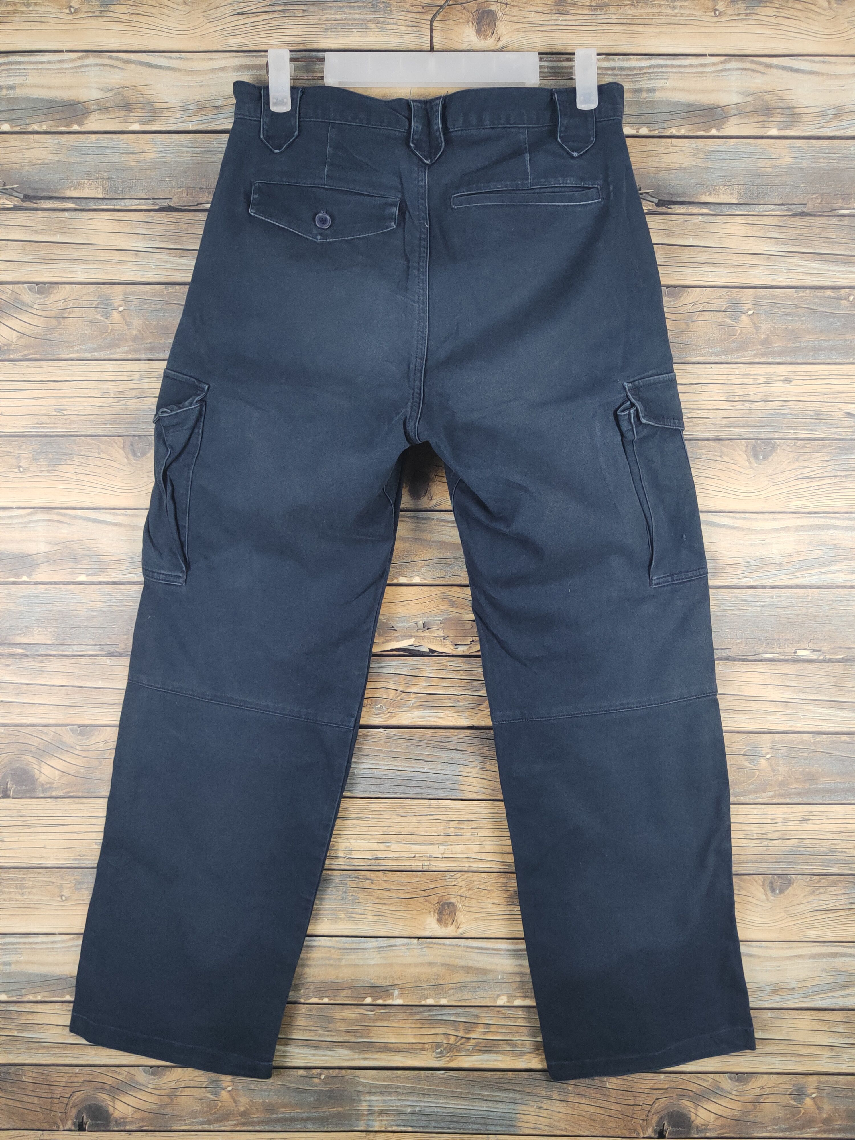Japanese Brand DL Japanese Brand Navy Multipocket Cargo Pants #1572 Size US 30 / EU 46 - 7 Thumbnail
