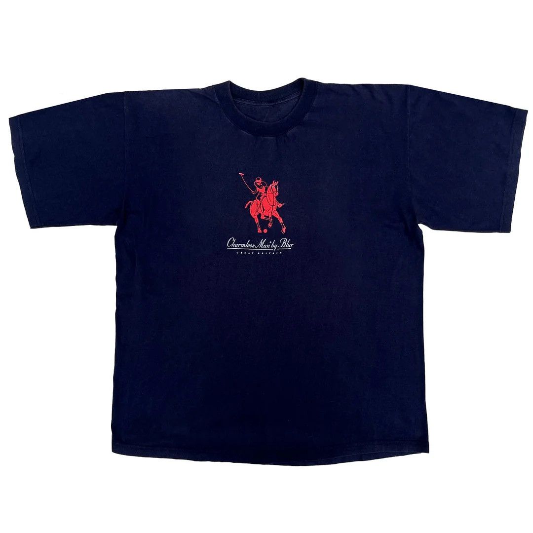 Blur 1995 Vintage Charmless Man Band Concert Tour T-Shirt