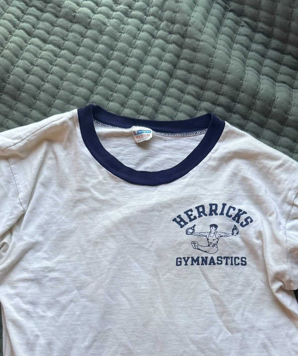 Champion 90s Vintage Champion Gymnastics/Athletics Shirt Y2K Size US M / EU 48-50 / 2 - 2 Thumbnail