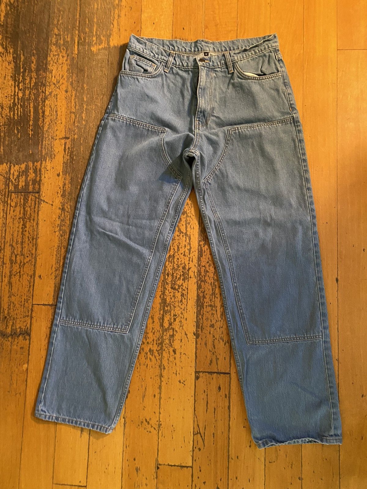 Carhartt × Vintage vintage double knee jeans Size US 32 / EU 48 - 1 Thumbnail