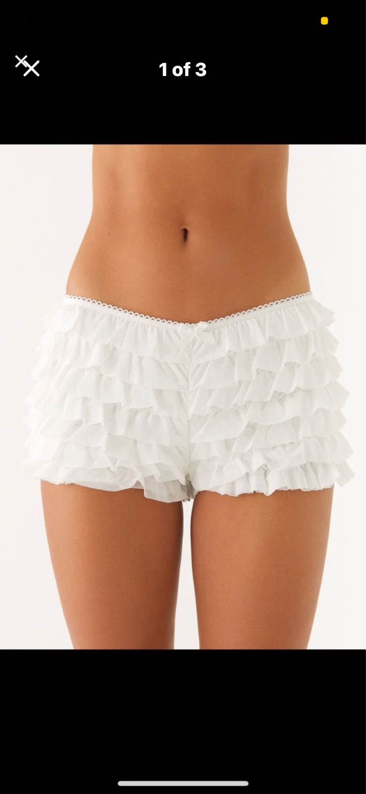 Other Pepper mayo Ruffle Shorts Size 28" / US 6 / IT 42 - 1 Thumbnail