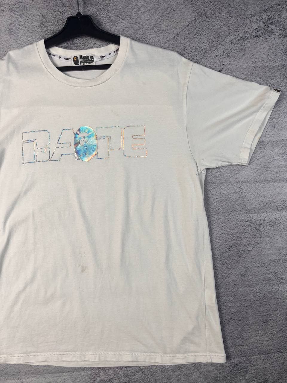 Bape Hologram Bape Tee Size US M / EU 48-50 / 2 - 2 Thumbnail