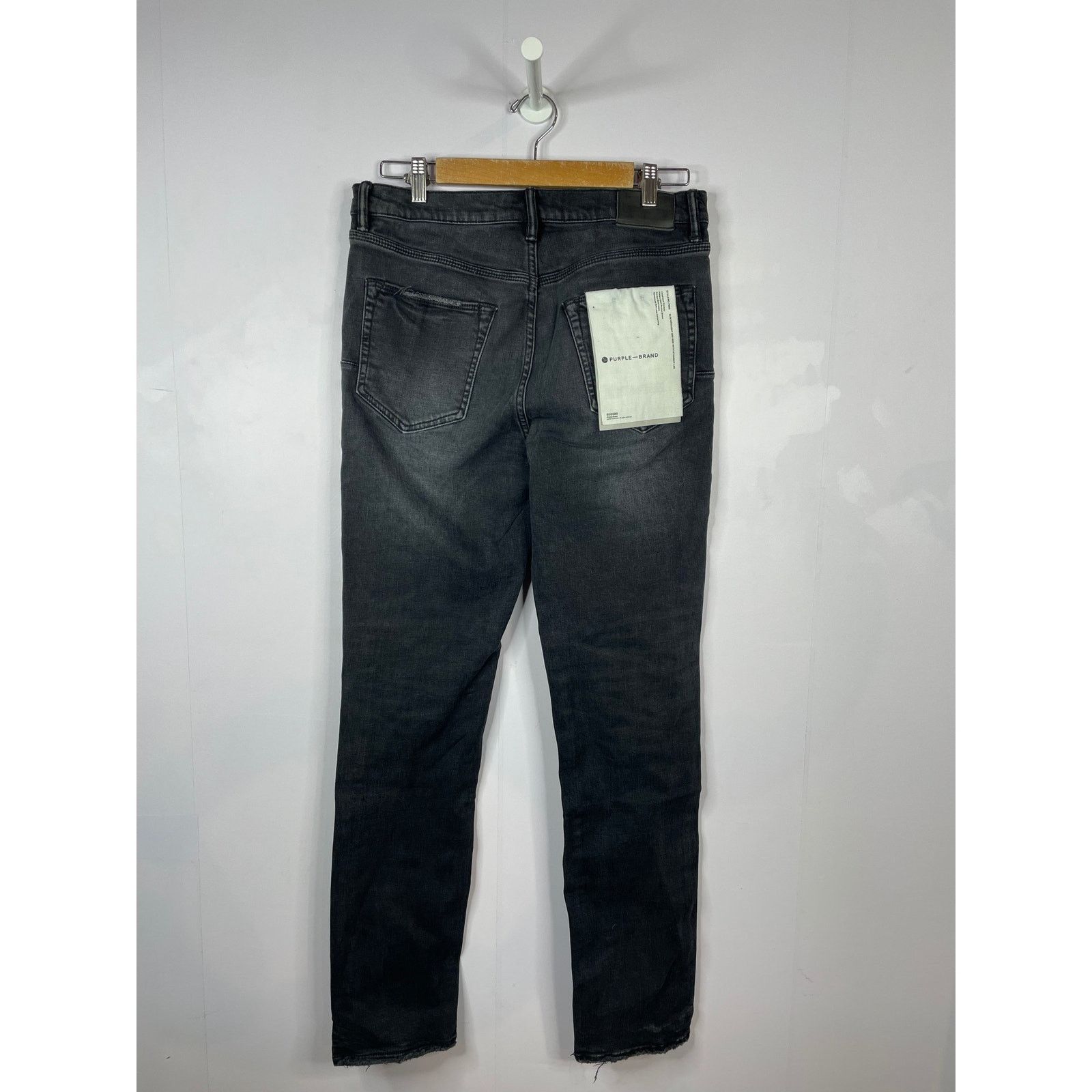 Purple Brand Purple Brand Black Faded Wash Jeans Size US 32 / EU 48 - 2 Thumbnail