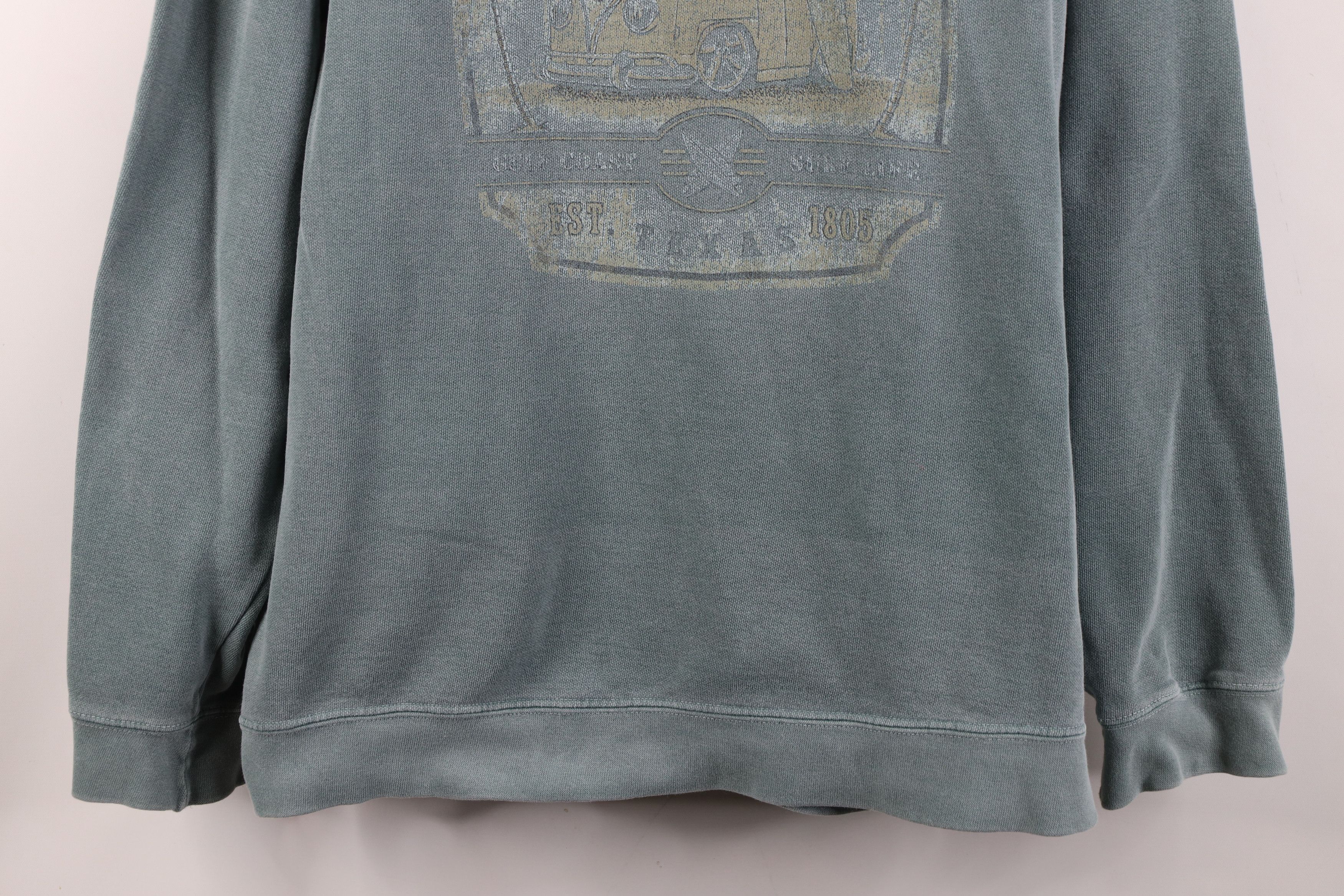Vintage Vintage 90s Y2K Streetwear South Padre Island Sweatshirt Size US L / EU 52-54 / 3 - 3 Thumbnail