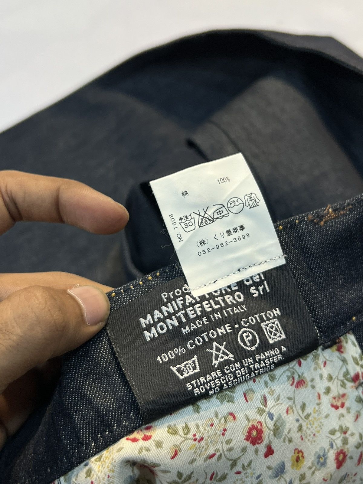 Other Ysack by PIERO FERRAGINA DESIGNER ITALY, DENIM JEANS Size US 33 - 10 Thumbnail