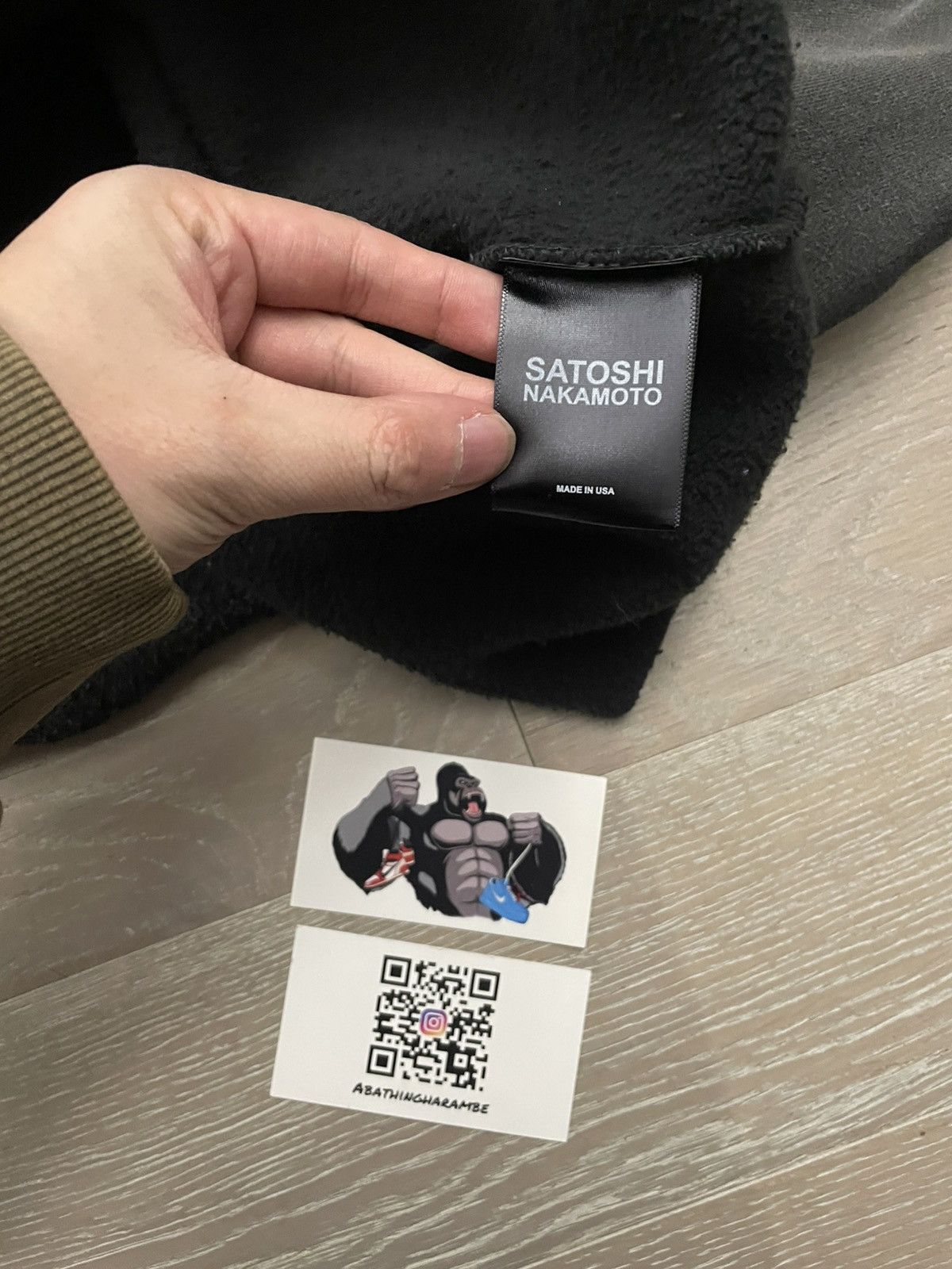 Satoshi Nakamoto Satoshi Nakamoto Destructo Black Hoodie Size US XL / EU 56 / 4 - 4 Thumbnail