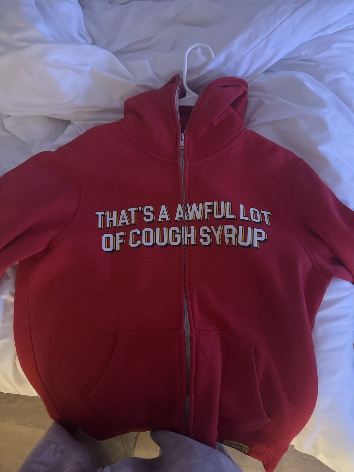 Other Awful lotta cough syrup Red zipup Size US M / EU 48-50 / 2 - 1 Thumbnail