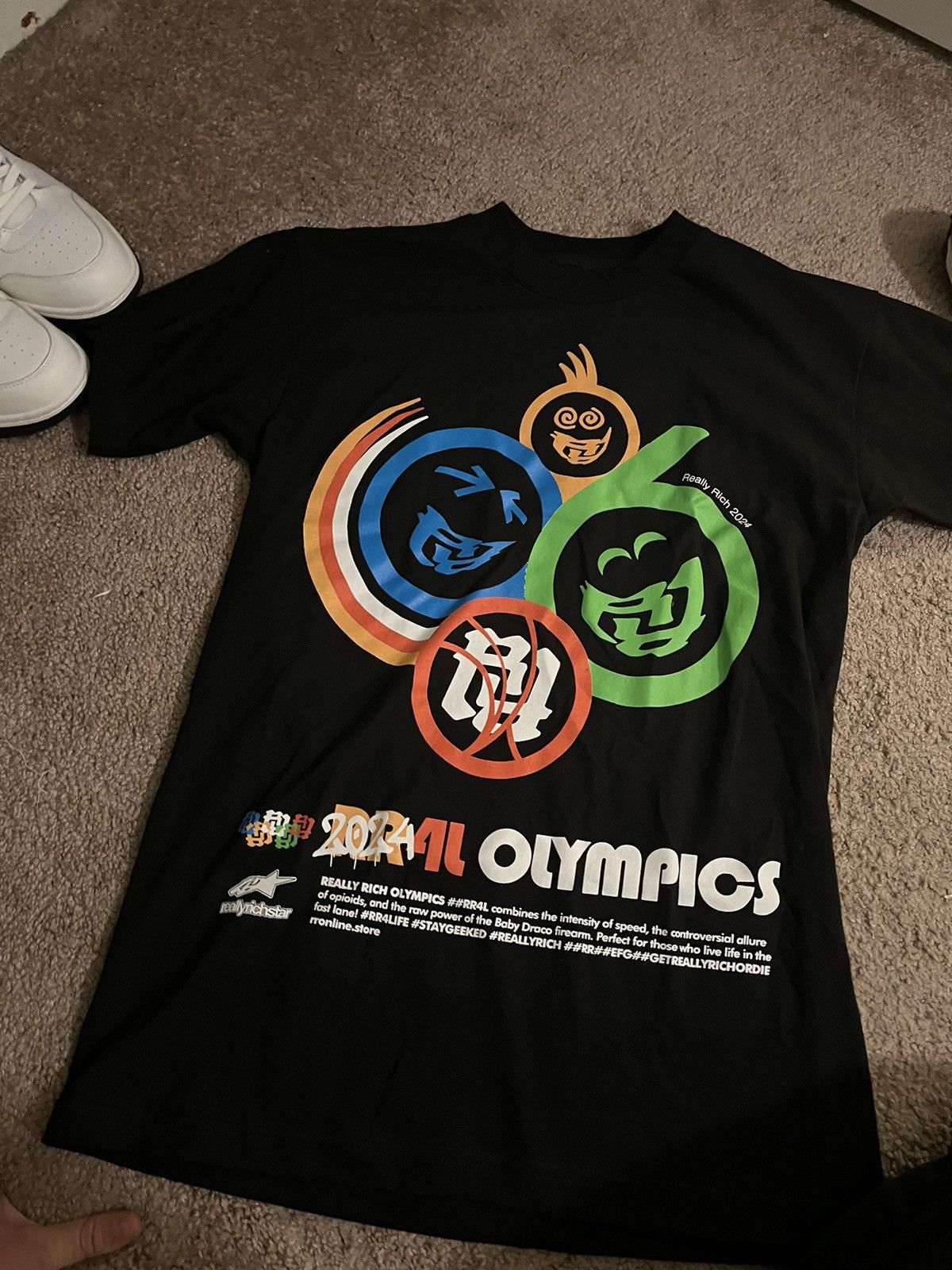 Japanese Brand RR Olympics Shirt Black Size US M / EU 48-50 / 2 - 1 Thumbnail