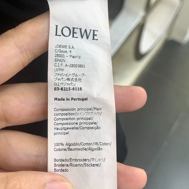Loewe LOEWE Black short-sleeved turtleneck T-shirt Size S / US 4 / IT 40 - 5 Thumbnail