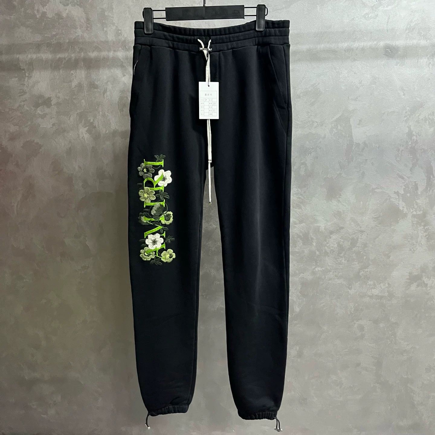 Amiri Amiri Knit Embroidered Black Hoodie 30 Men Size US XS / EU 42 / 0 - 1 Thumbnail