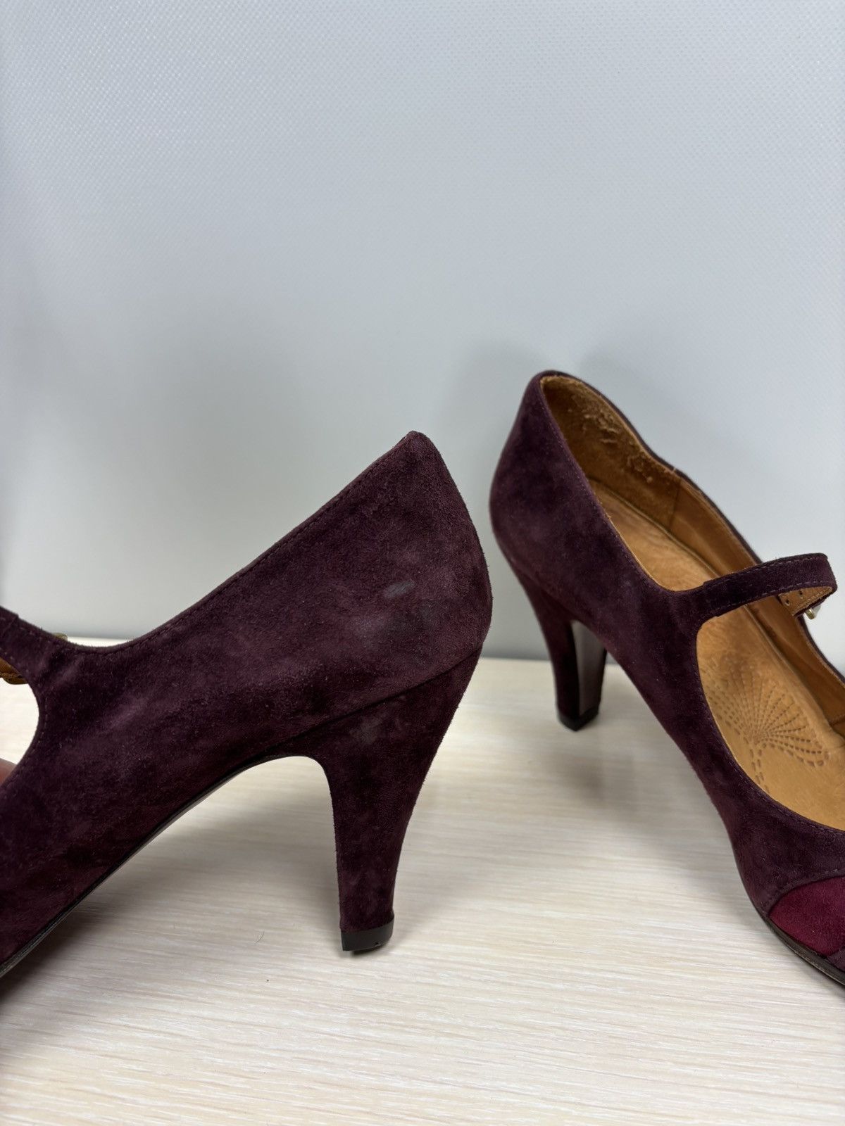Other Womens heels Chie Mihara Size 40 Color Burgundy Size US 10 / IT 40 - 7 Thumbnail