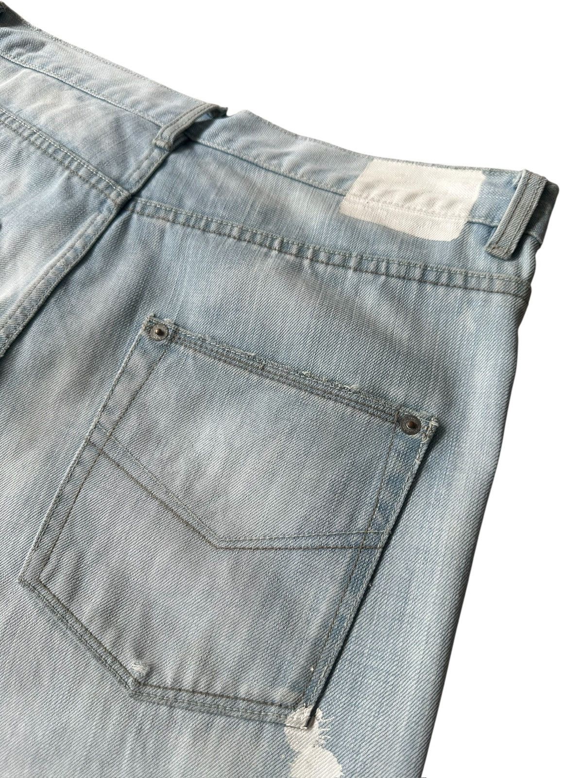 Zadig & Voltaire 00's Zadig & voltaire washed blue denim jeans Size US 35 - 10 Thumbnail