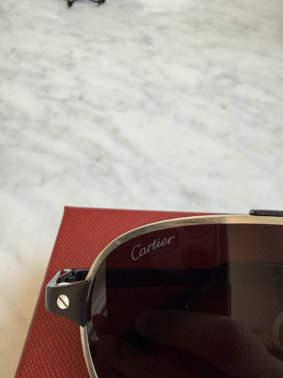 Cartier Cartier santos de Cartier aviators Size ONE SIZE - 4 Thumbnail