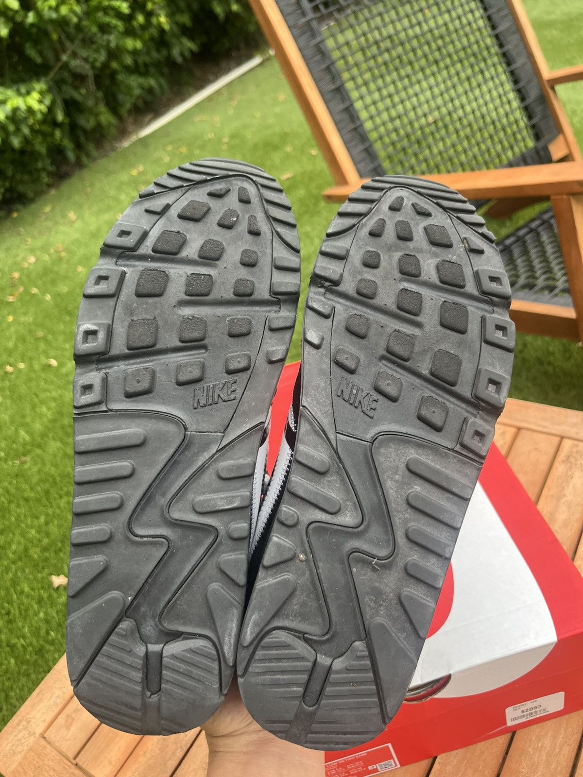 Nike × Off-White Air Max 90 Off White “Black” Size US 8 / EU 41 - 9 Thumbnail