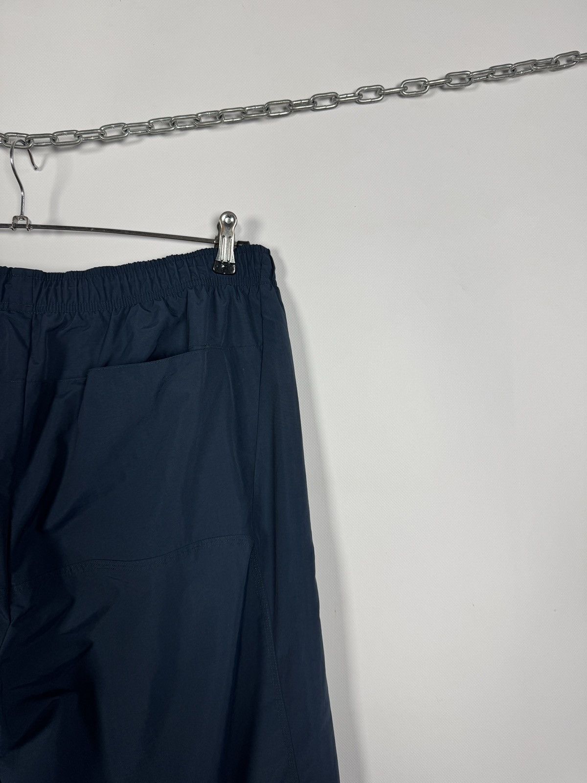 Nike Nike Vintage Track Pants Navy Blue Drawstring Cuffs Y2K XXL Size US 40 / EU 56 - 13 Thumbnail