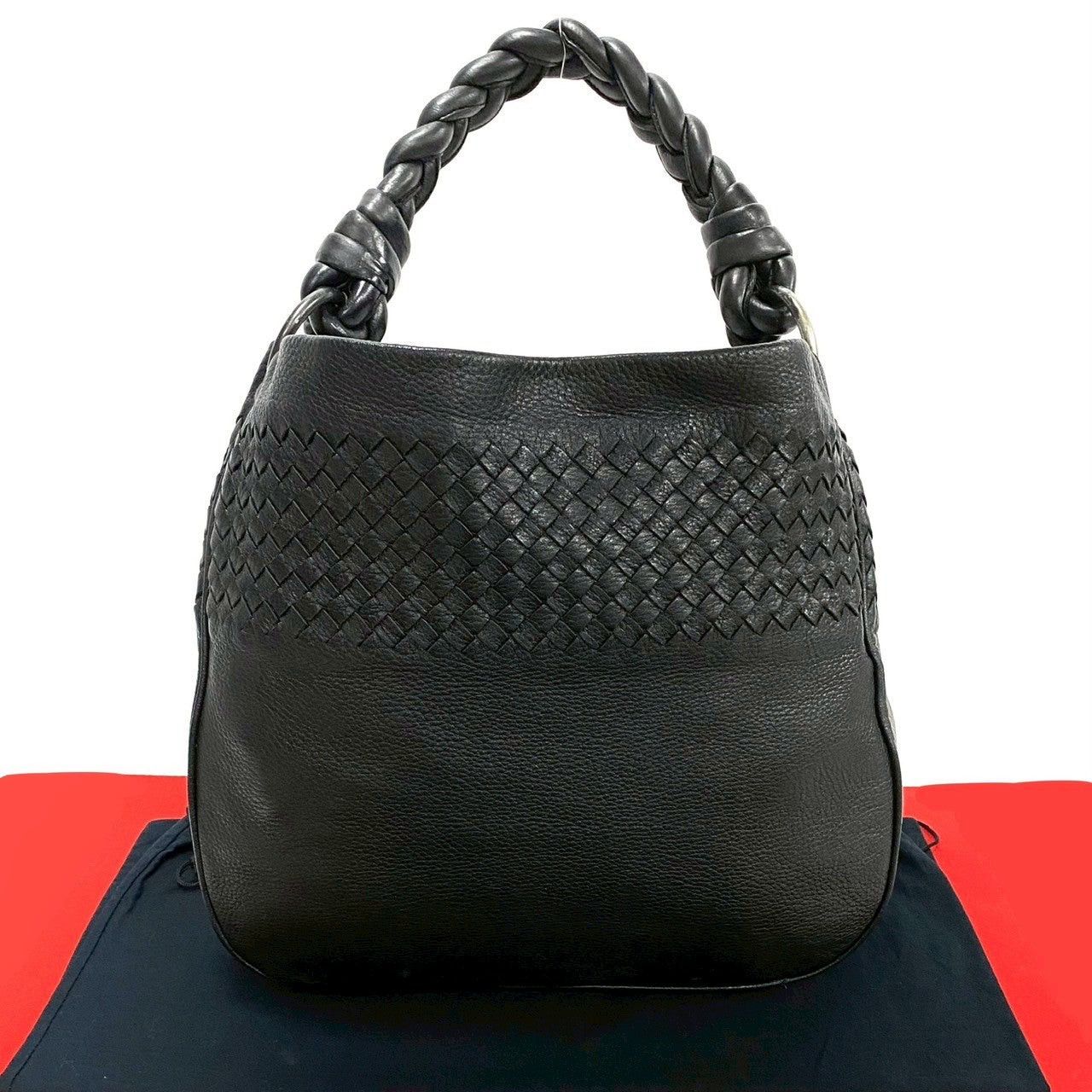 Bottega Veneta Bottega Veneta Handbag Black Leather Size ONE SIZE - 1 Thumbnail