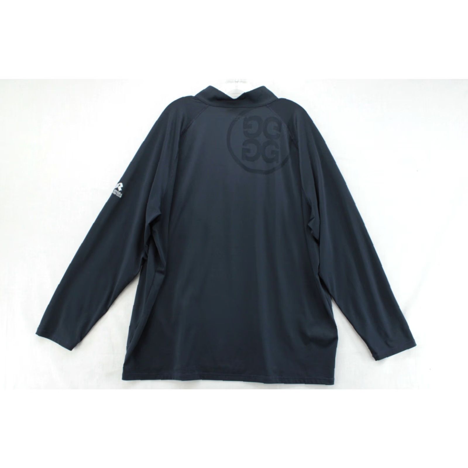 G/FORE G/Fore 1/4 Zip Performance Golf Shirt Men's 2XL Blue Long Sleeve Athleisure Regular Fit Size US XXL / EU 58 / 5 - 4 Thumbnail