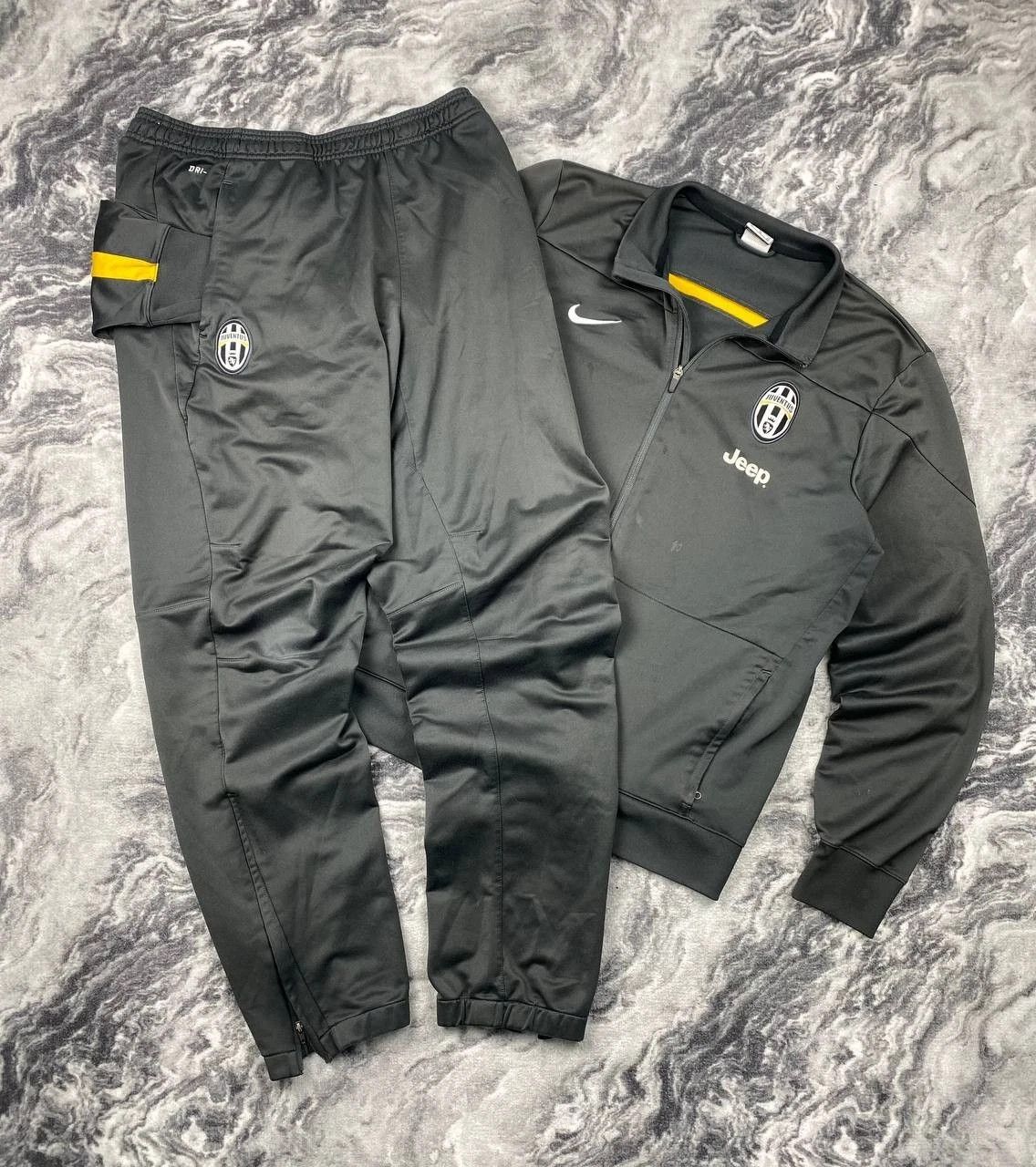 Nike FC Juventus Tracksuit Jacket And Pants Men Size XL Gray